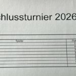 Rangliste Schlussturnier C Einzel